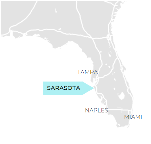 MAP. Sarasota Location
